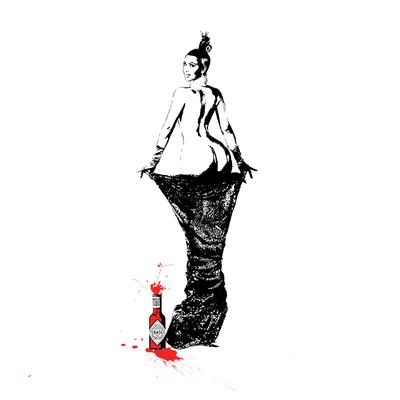 Artwork from The Hot Sauce Project