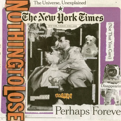 Newspaper collage, June 3rd, 2008