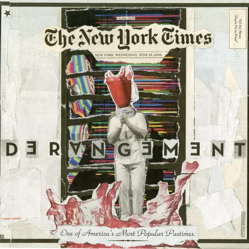 Newspaper collage, June 25th, 2008