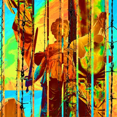 Incarcerate digital collage