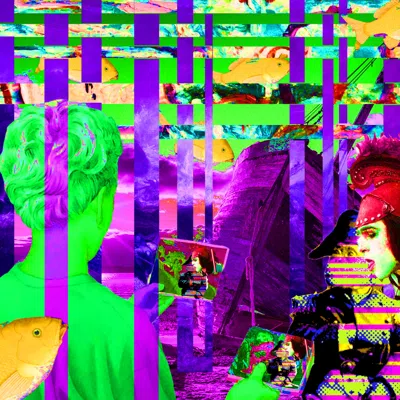 Flotsam digital collage