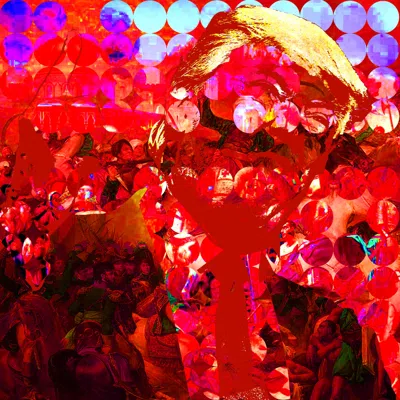 Harangue digital collage