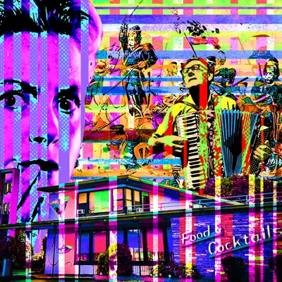 Fraternize digital collage