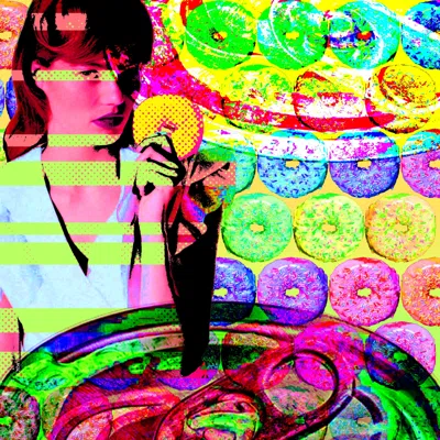 Gourmand digital collage