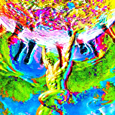 Omnipotent digital collage