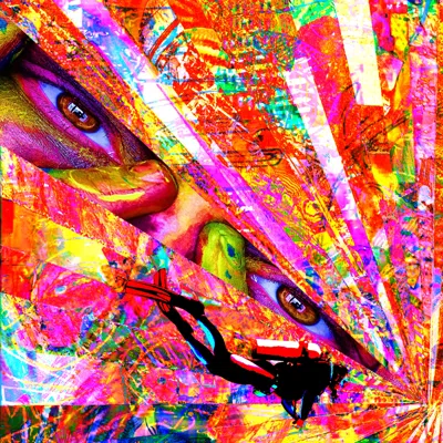 Delve digital collage