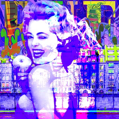 Rue digital collage